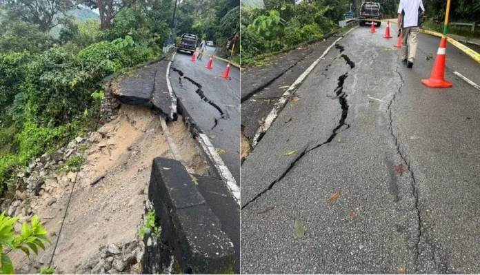 Bukit-Paya-Terubong-landslide - Social media