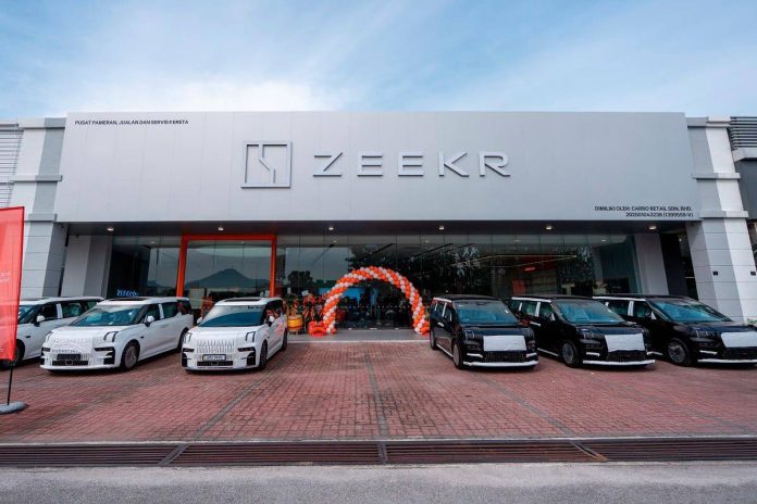 Carro opens first ZEEKR EV Showrooms in KL and Penang