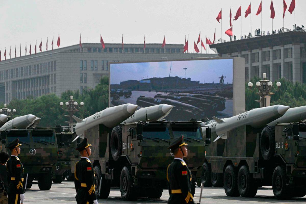 China showcases military might at Beijing parade with Putin and Kim