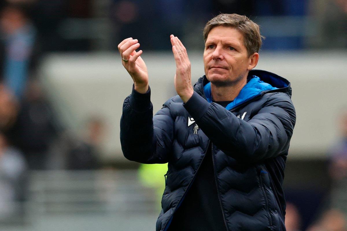 Crystal Palace in contract talks with manager Oliver Glasner
