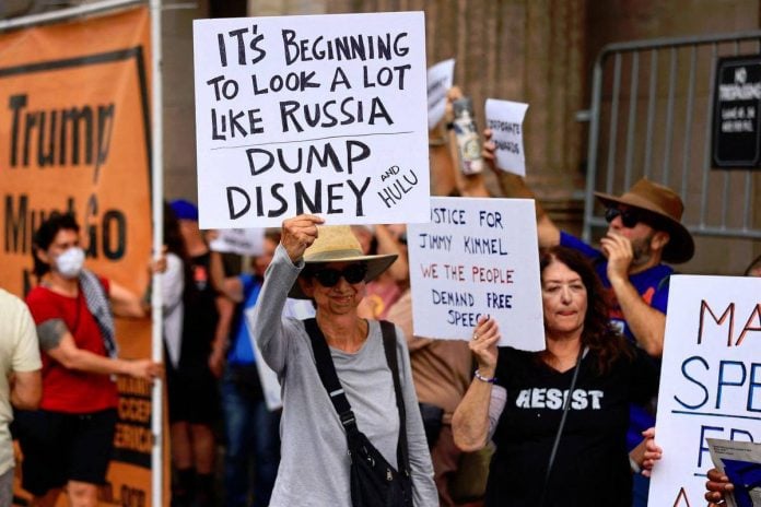 Disney pulls Kimmel show after Charlie Kirk remarks spark death threats
