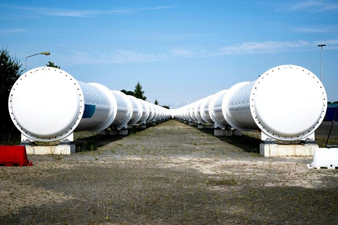 Dutch hyperloop test hits European speed record in lane-switching trial Dutch hyperloop test hits European speed record in lane-switching trial