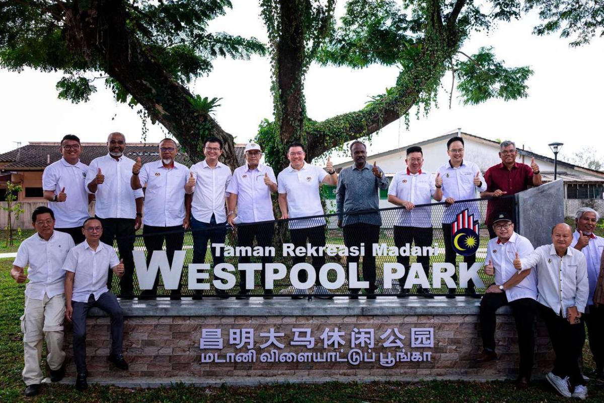 Empat taman rekreasi MADANI dirasmikan di Ipoh, KPKT sasar 1000 taman