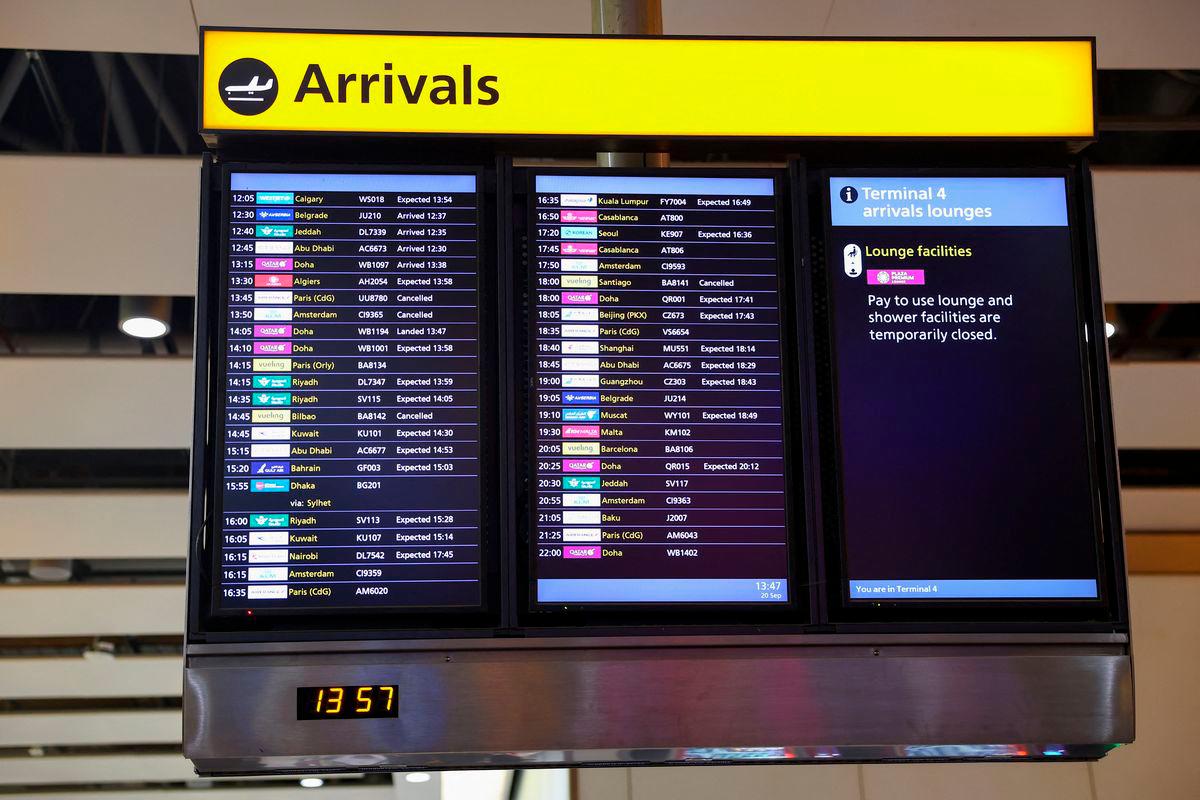 European airports work to bring check-in back to normal after cyberattack European airports work to bring check-in back to normal after cyberattack