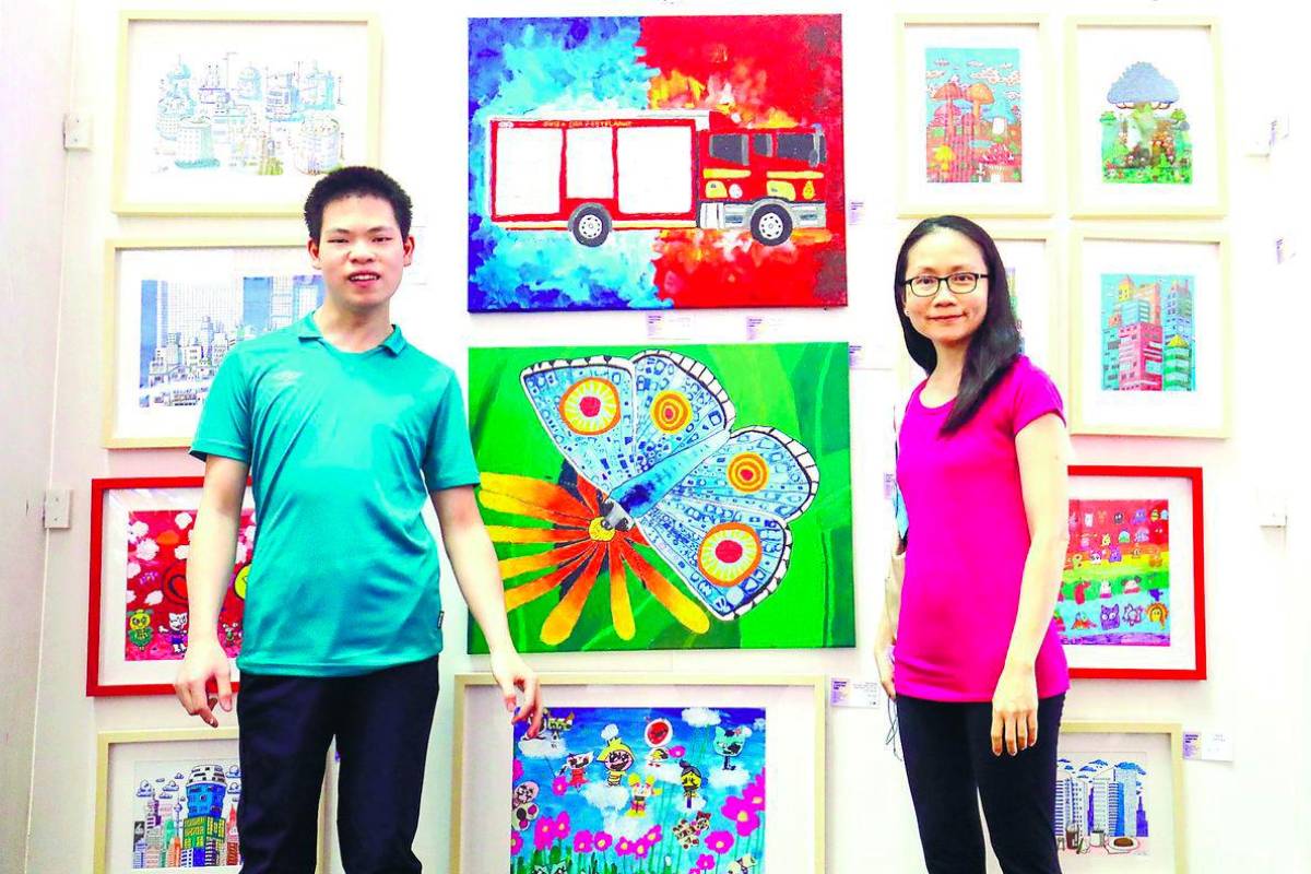 Exhibition highlights talent of ‘special’ artists Exhibition highlights talent of ‘special’ artists