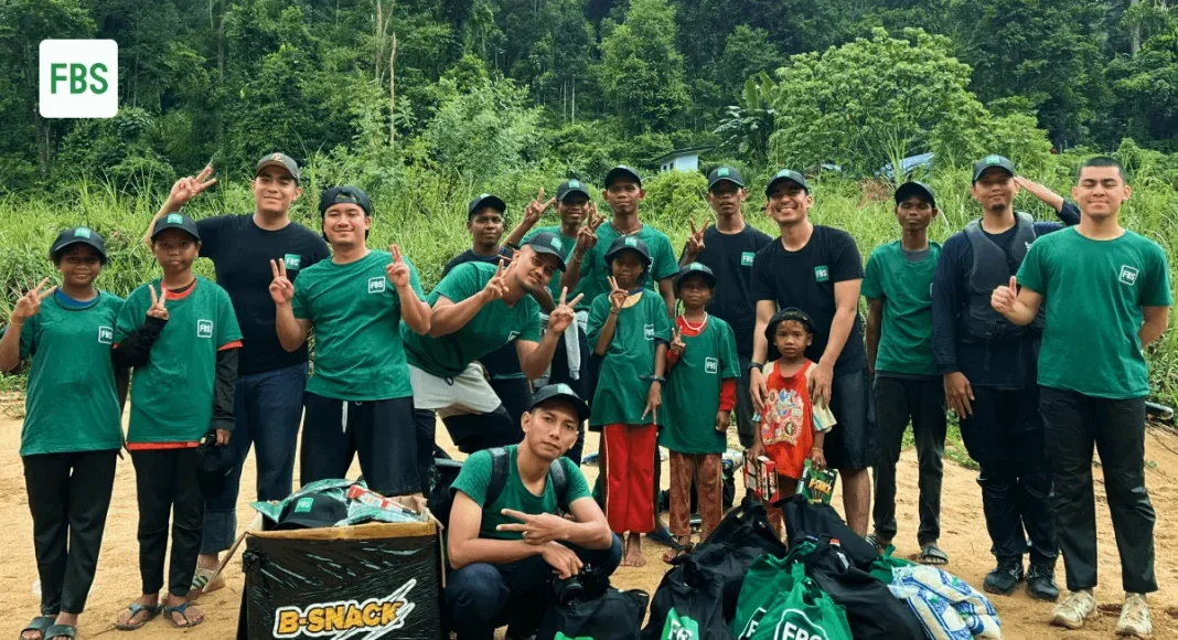 FBS and Bros Gang TV partnered to support Malaysia’s Orang Asli community in Taman Negara Pahang through a meaningful charity initiative.