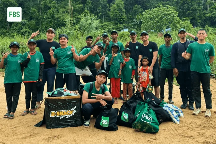 Fbs FBS and Bros Gang TV partnered to support Malaysia’s Orang Asli community in Taman Negara Pahang through a meaningful charity initiative.
