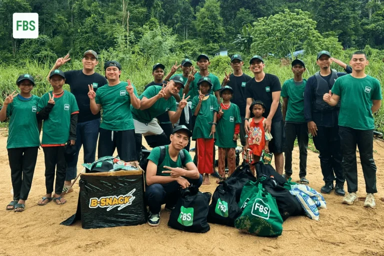 FBS and Bros Gang TV partnered to support Malaysia’s Orang Asli community in Taman Negara Pahang through a meaningful charity initiative.