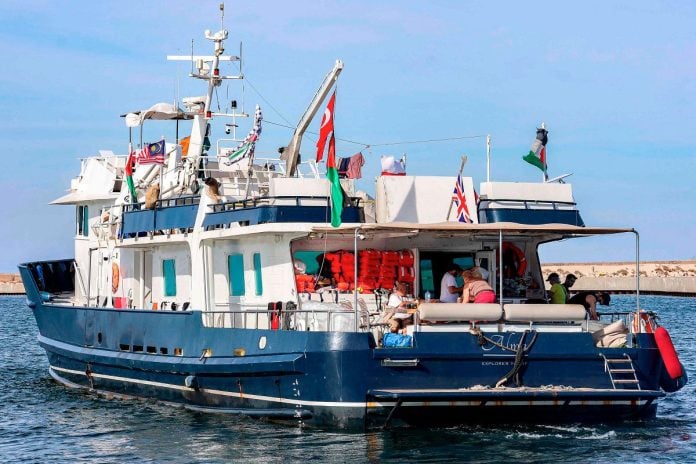 Flotila Global Sumud hampiri perairan utara Mesir menuju Gaza Flotila Global Sumud hampiri perairan utara Mesir menuju Gaza