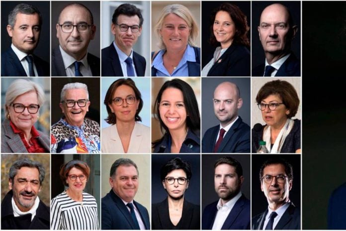 France’s president Macron unveils new cabinet to end political crisis