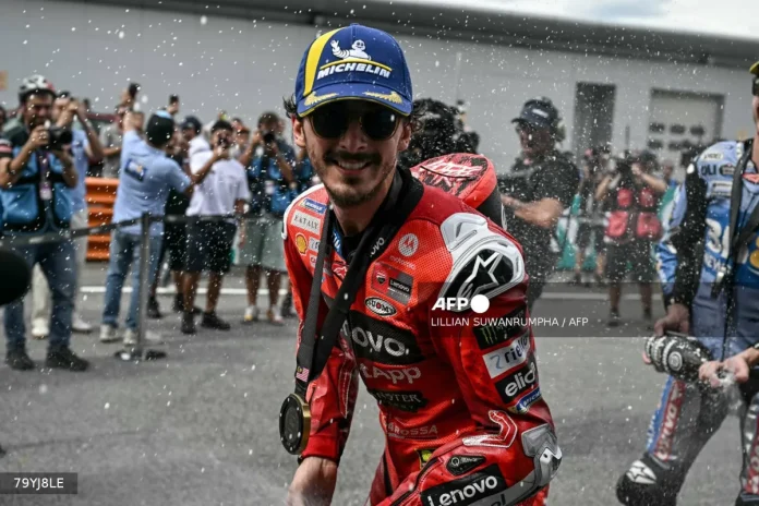Francesco Bagnaia takes pole position at Malaysian MotoGP Francesco Bagnaia takes pole position at Malaysian MotoGP