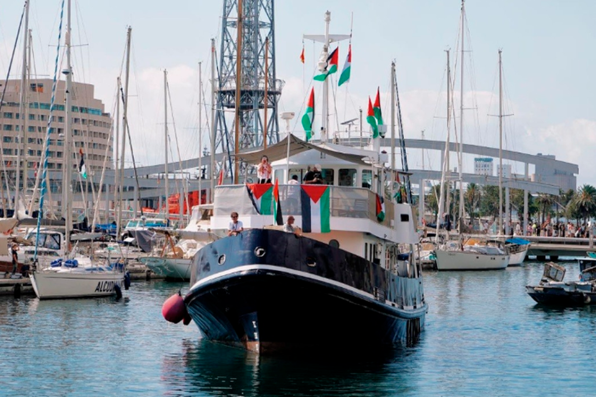 GSF humanitarian mission nears Gaza to break blockade with aid GSF humanitarian mission nears Gaza to break blockade with aid