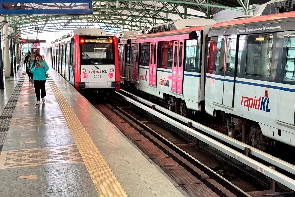 Gangguan teknikal LRT laluan Ampang/Petaling Jaya antara Hang Tuah-Pudu