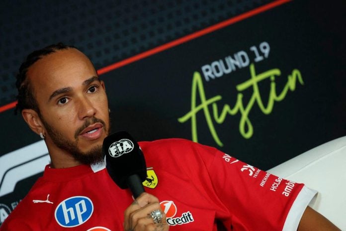 Hamilton says rumours linking Horner to Ferrari are ‘distracting’