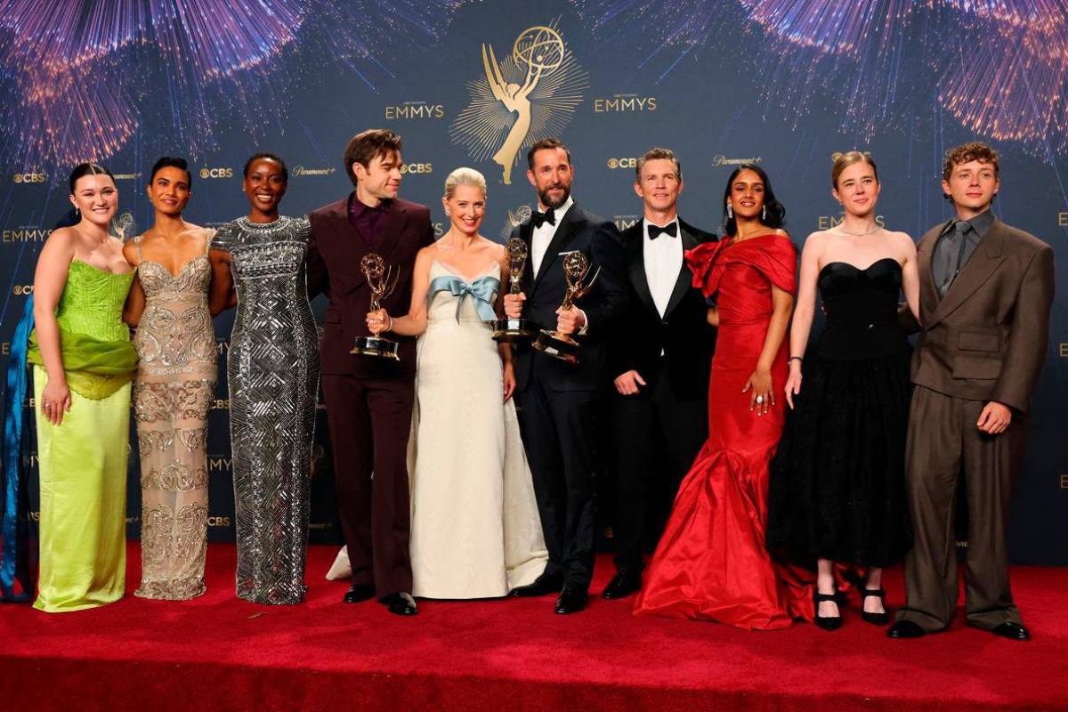 Hollywood celebrates 'The Pitt' and 'The Studio' at TV's Emmy Awards