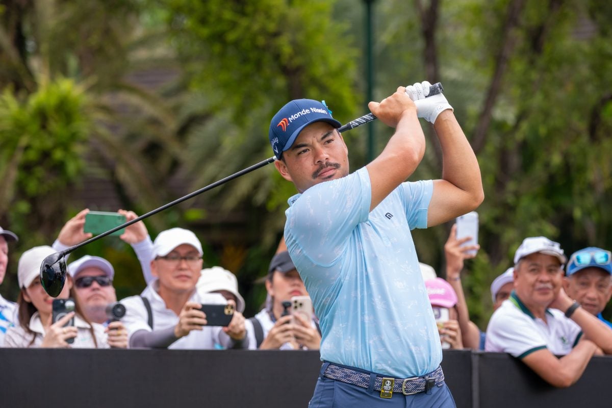 Home hope tabuena eagles twice, joins leaders in philippines Miguel tabuena. - picture by graham uden / asian tour