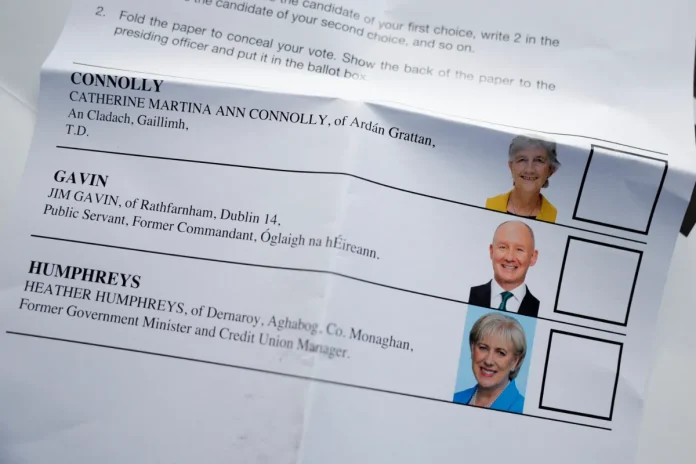Ireland elects president in vote criticised for lack of choice