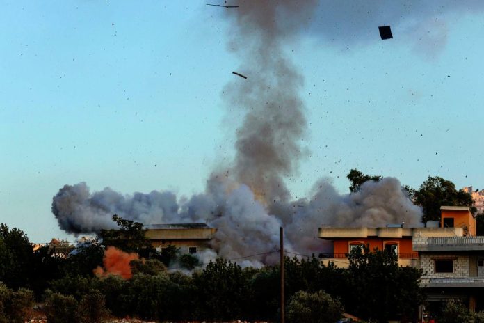 Israel strikes five south Lebanon towns after evacuation warnings