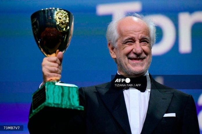 Italy’s Toni Servillo wins best actor award at Venice Film Festival