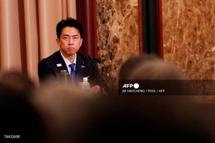 Japan PM race frontrunner apologises for live-streaming comment scandal