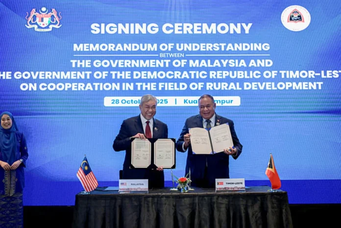 Malaysia sedia kongsi pengalaman pembangunan luar bandar dengan Timor-Leste Malaysia sedia kongsi pengalaman pembangunan luar bandar dengan Timor-Leste