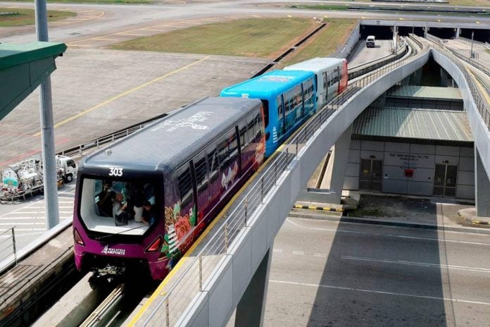 KLIA Terminal 1 aerotrain service fully restored after disruption KLIA Terminal 1 aerotrain service fully restored after disruption