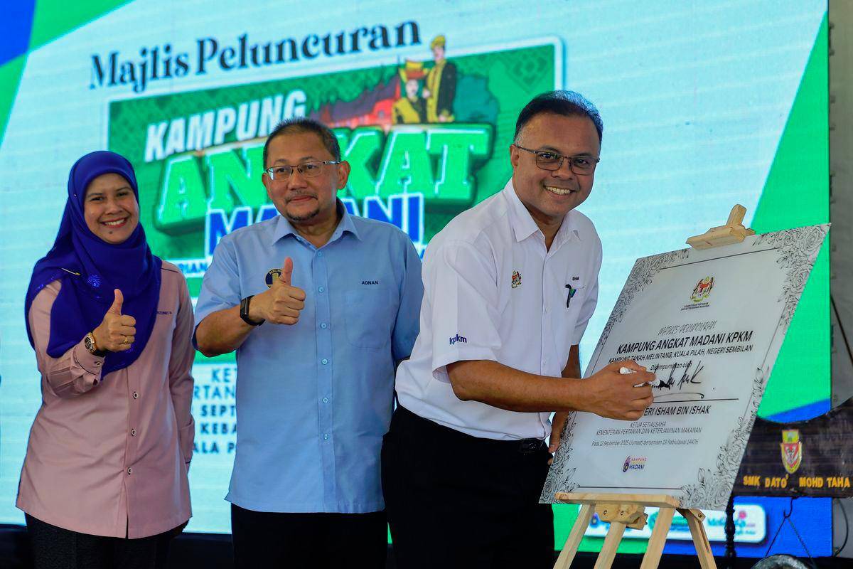 KPKM empowers Kg Tanah Melintang with RM1m and TVET courses