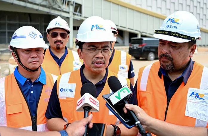 Kemajuan projek ECRL di Pahang capai lebih 90 peratus