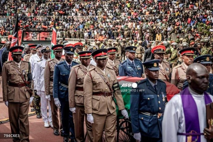 Kenya holds state funeral for opposition leader Odinga after deadly clashes