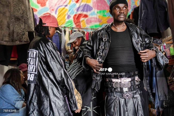 Kenyan designers transform imported waste clothes into runway art