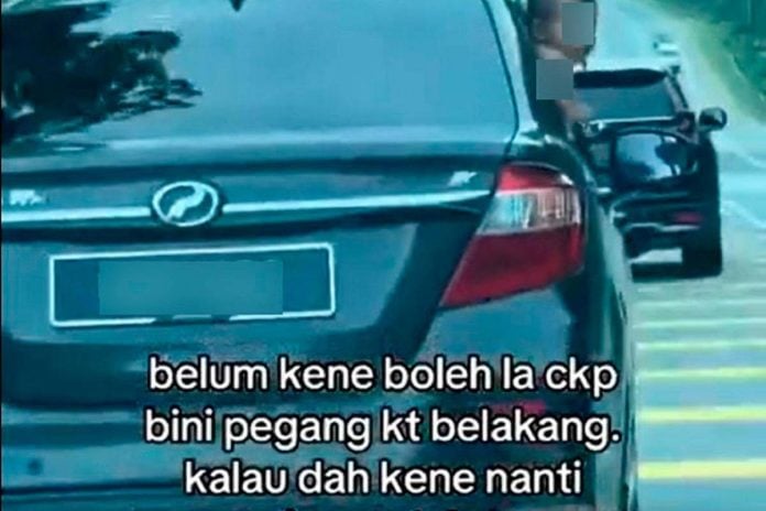 Kids hanging out of car window spark safety debate online