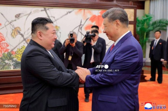 Kim Jong Un tells Xi Jinping of steadfast will to develop ties