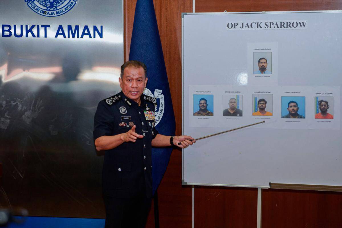 Kumpulan jenayah terancang OP Jack Sparrow ditumpas, 17 ahli ditahan