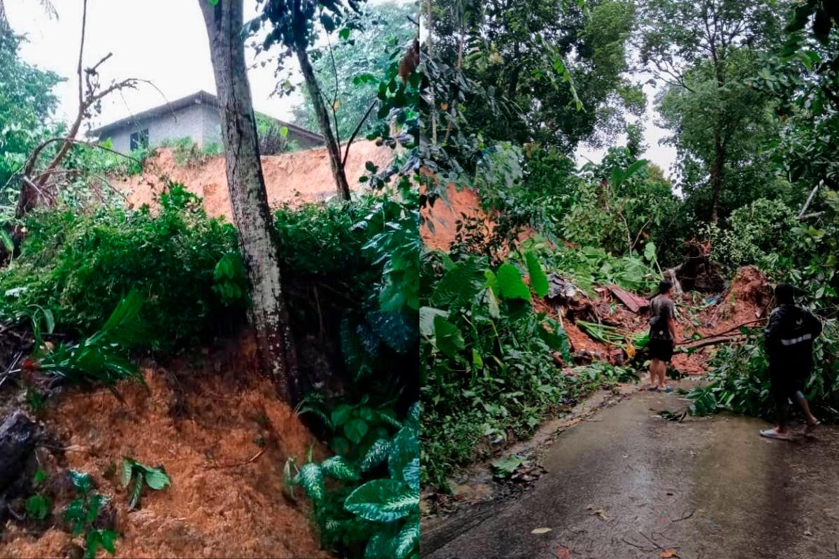 Landslide and flash floods hit Kota Kinabalu, Sabah Landslide and flash floods hit Kota Kinabalu, Sabah