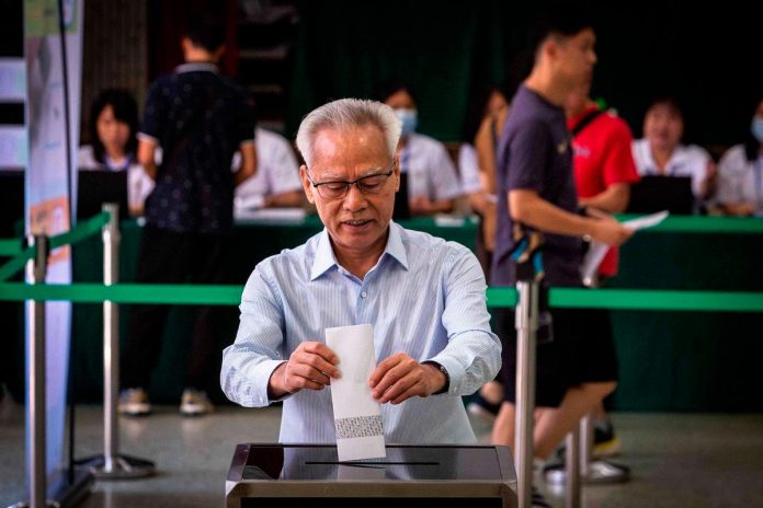 Macau's first 'patriots' election sees low turnout