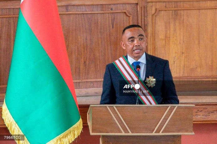 Madagascar army colonel sworn in as president after military takeover Madagascar army colonel sworn in as president after military takeover