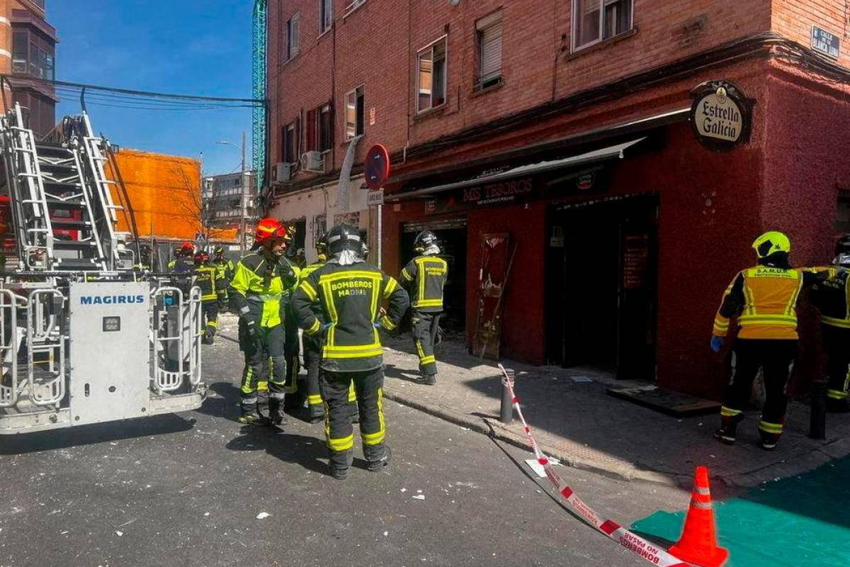 Madrid bar explosion injures 25 Madrid bar explosion injures 25