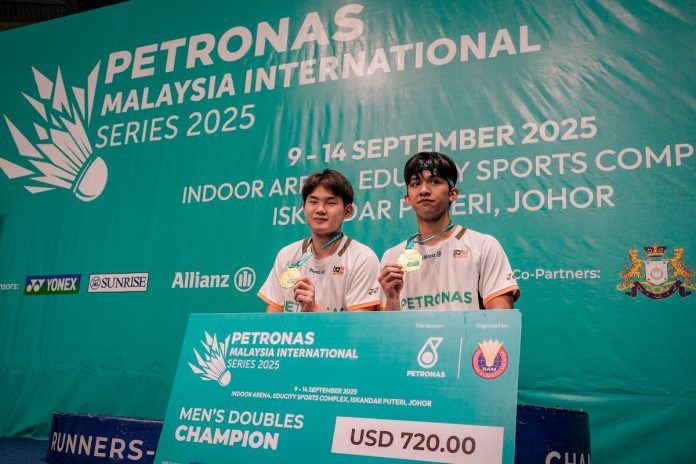 Malaysia International Series: Muhammad Faiq-Hong Quan win first title