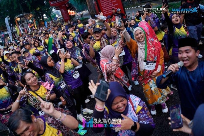 Malaysia Sarong Music Run draws 15,000 participants for third edition