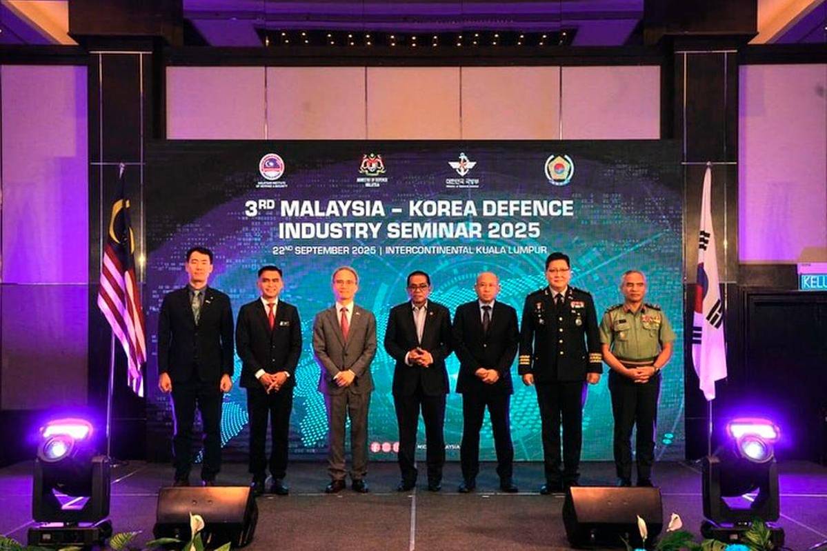 Malaysia and South Korea to sign defence industry MoU in October Malaysia and South Korea to sign defence industry MoU in October