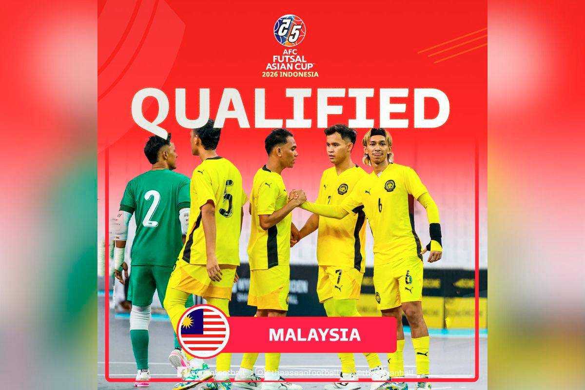 Malaysia qualify for 2026 Futsal Asian Cup despite 4-0 loss to Iran Malaysia qualify for 2026 Futsal Asian Cup despite 4-0 loss to Iran