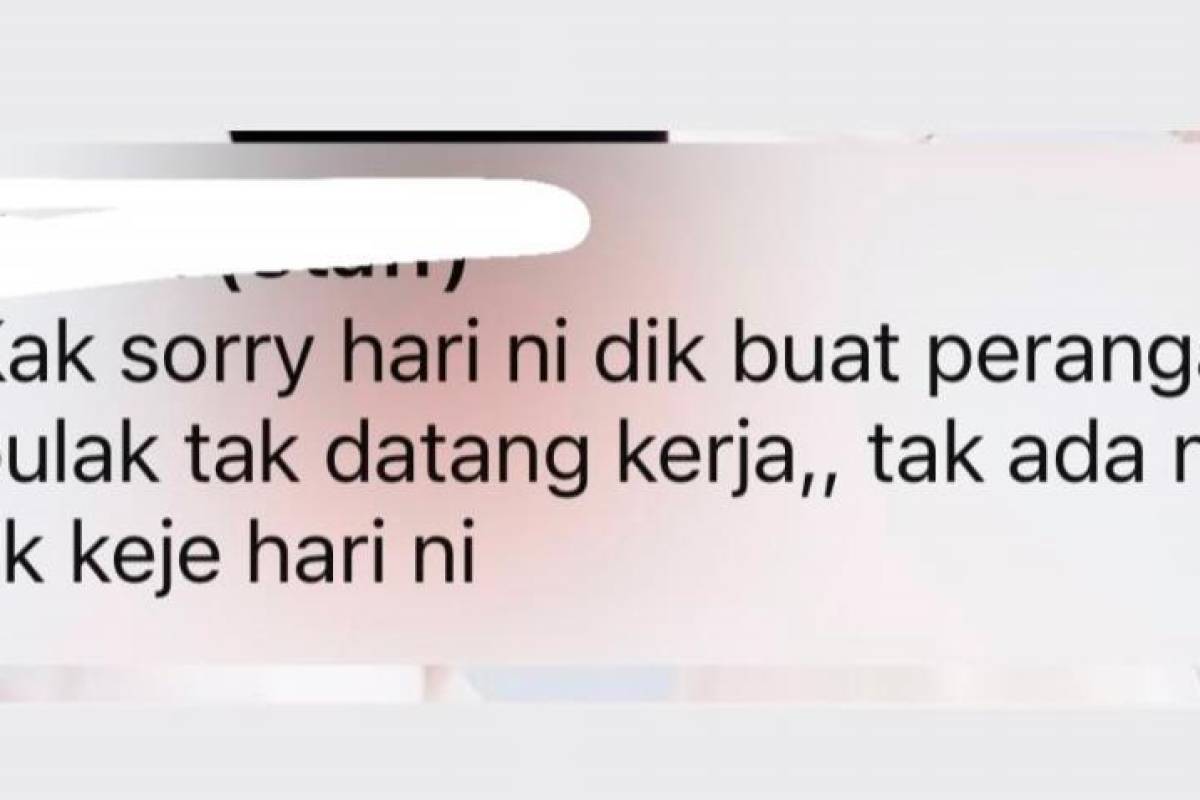 Malaysian boss frustrated by employee’s “not in mood” excuse Malaysian boss frustrated by employee’s “not in mood” excuse