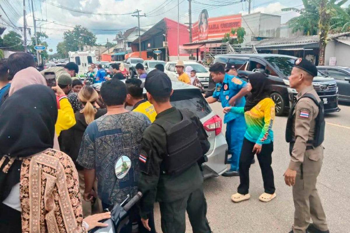 Malaysian child locked in car rescued by Thai police during vacation