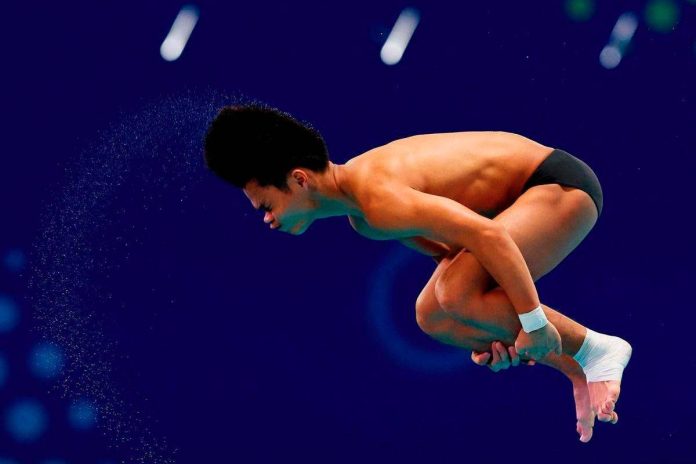Malaysian diver Elvis credits world champion’s advice for mental breakthrough