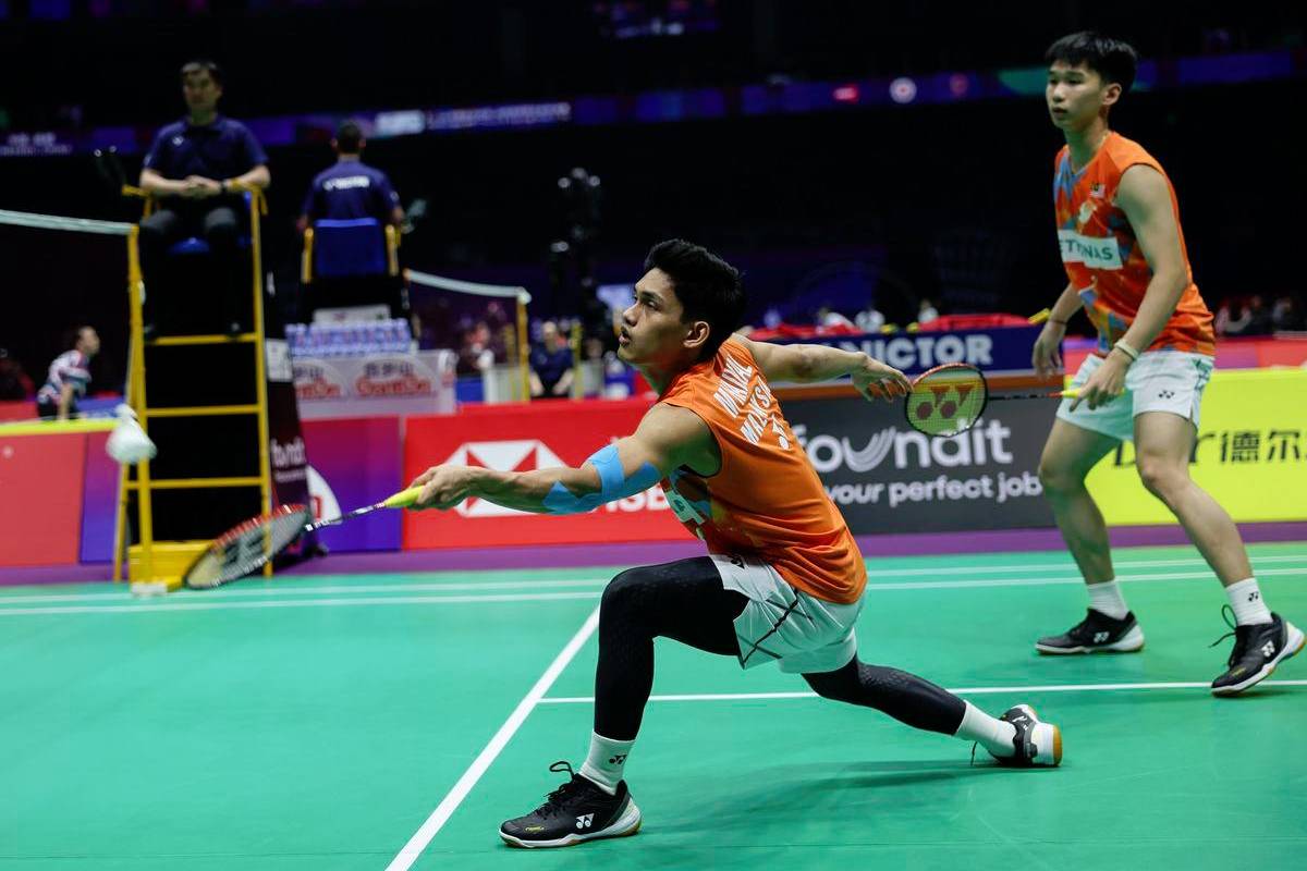 Malaysian doubles pair Hon Jian-Haikal crash out of Korean Open