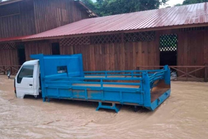 Massive floods submerge Sarawak’s Belaga district