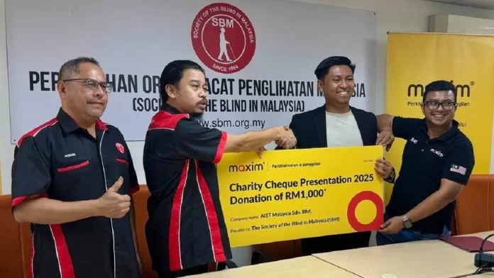 Maxim Malaysia offers free rides to visually impaired community Maxim Malaysia offers free rides to visually impaired community