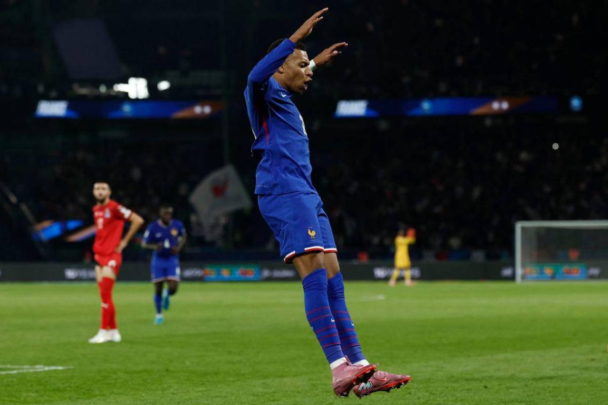 Mbappe leads the charge as France beat Azerbaijan 3-0 in qualifier Mbappe leads the charge as France beat Azerbaijan 3-0 in qualifier