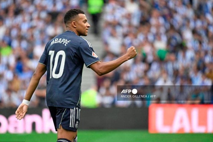 Mbappe stars as 10-man Real Madrid edge Real Sociedad in La Liga Mbappe stars as 10-man Real Madrid edge Real Sociedad in La Liga