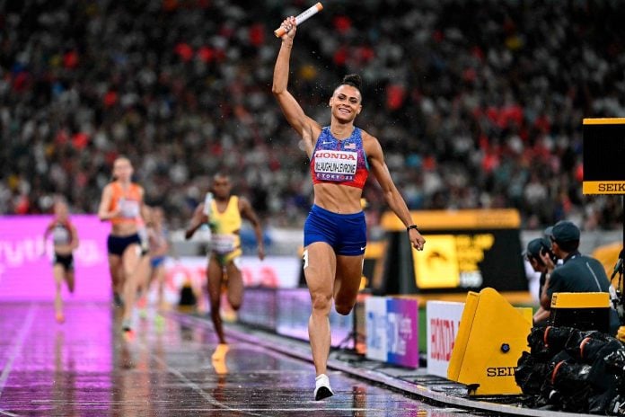 McLaughlin-Levrone wins second gold as USA sets relay record